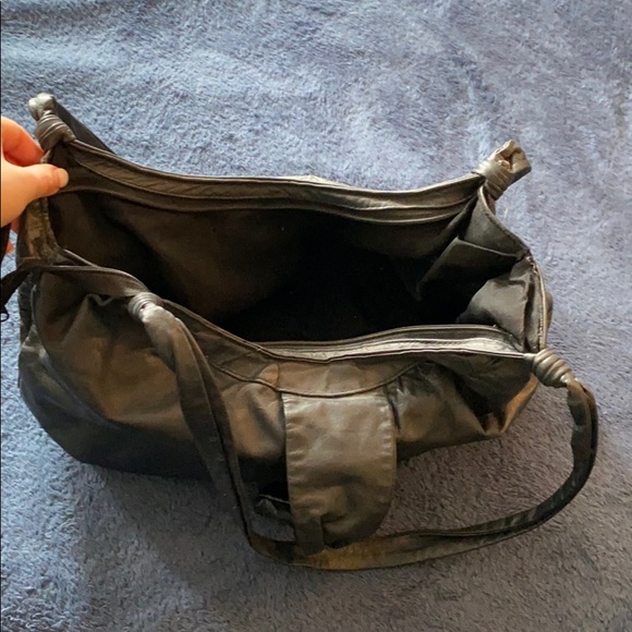 Hobo bag vintage black shoulder bag - Picture 3 of 14